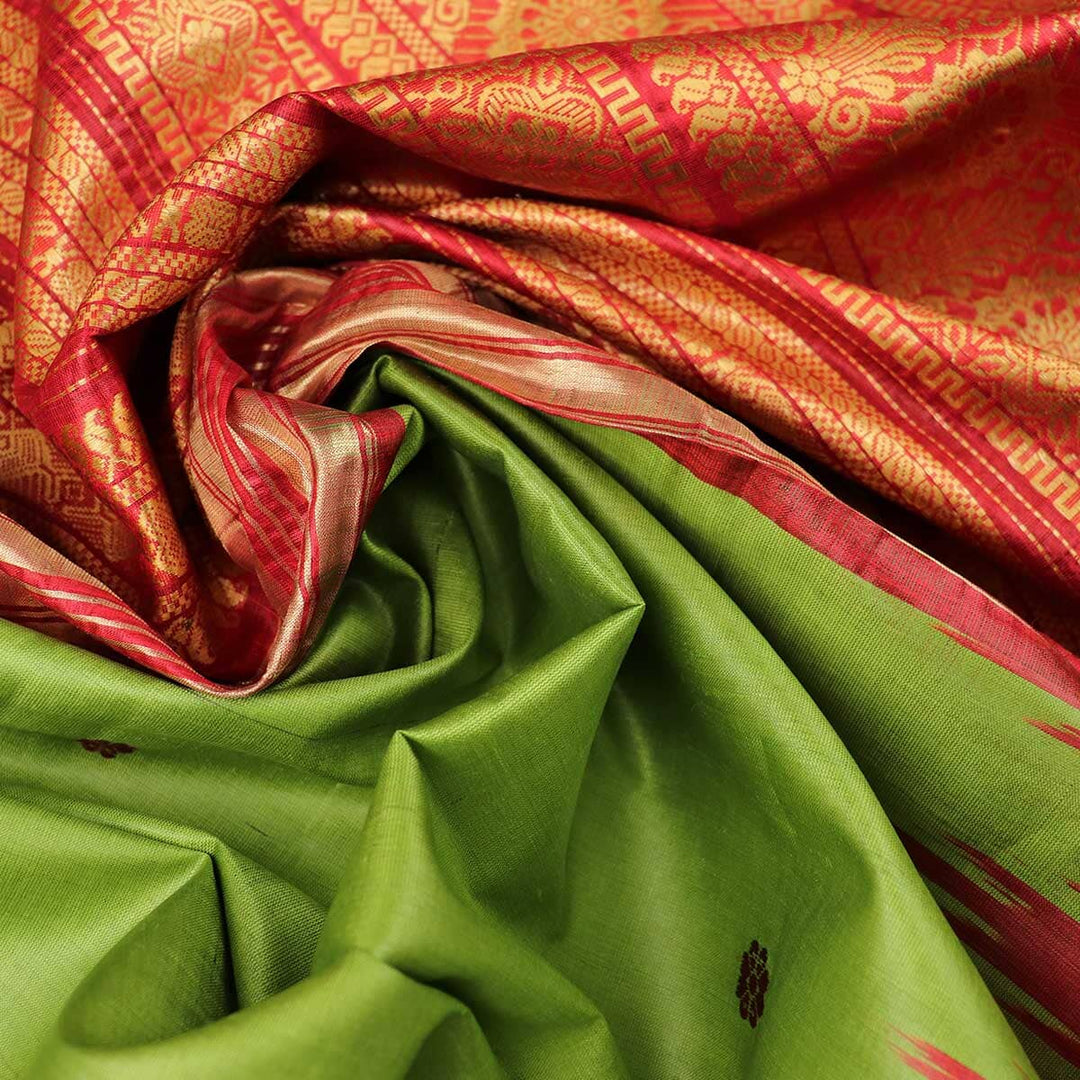Handloom Sambalpuri Tusser Saree Handloom Saree_Tussser Silk Priyadarshini Handloom