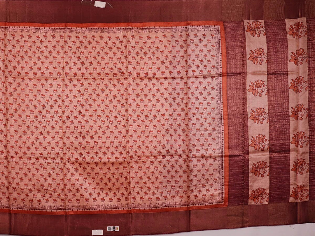 Handloom Sambalpuri Tusser Saree Handloom Saree_Tussser Silk Priyadarshini Handloom