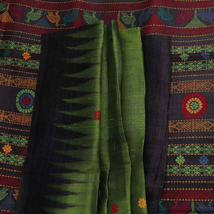 Handloom Sambalpuri Tusser Saree Handloom Saree_Tussser Silk Priyadarshini Handloom