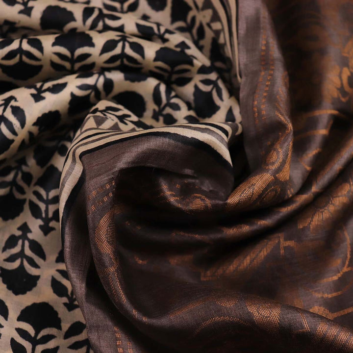 Handloom Sambalpuri Tusser Saree Handloom Saree_Tussser Silk Priyadarshini Handloom