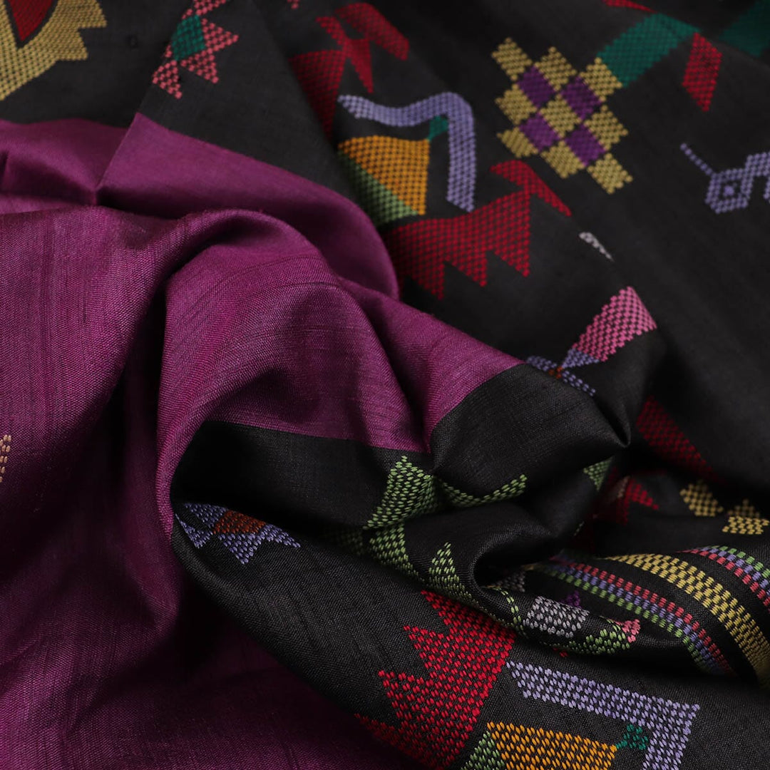 Handloom Sambalpuri Tusser Saree Handloom Saree_Tussser Silk Priyadarshini Handloom