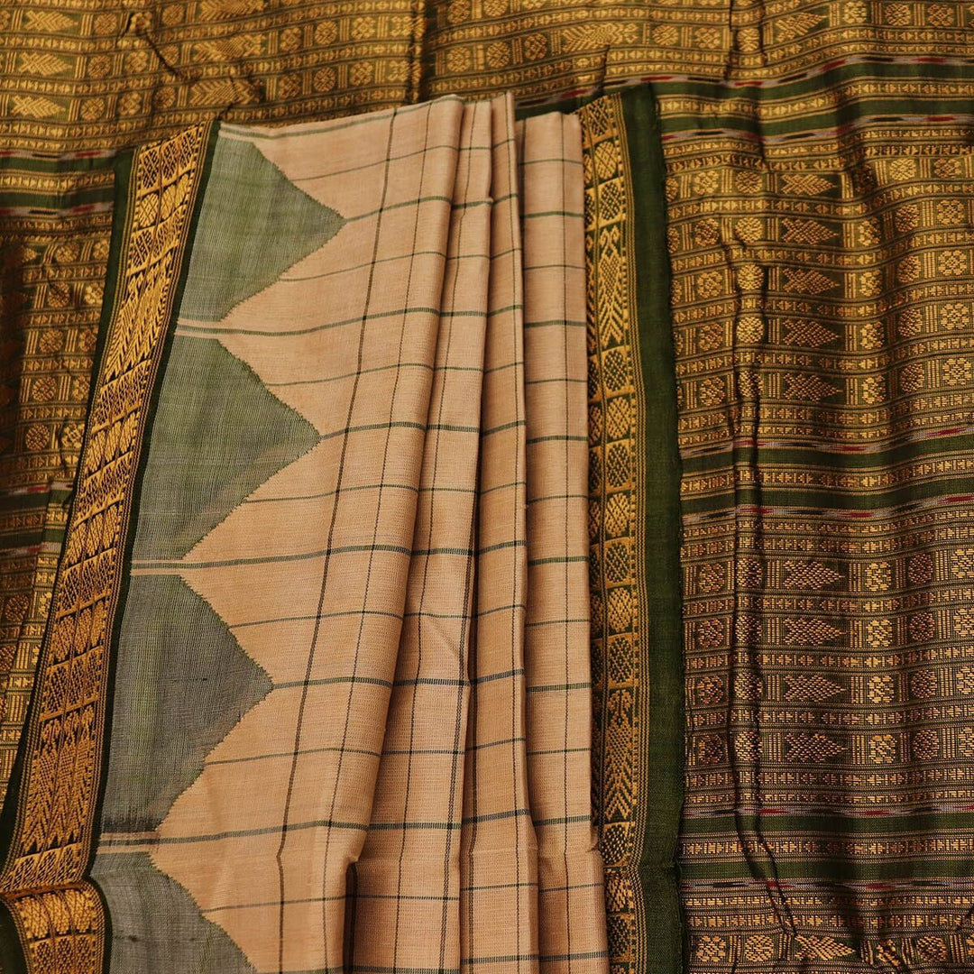 Handloom Sambalpuri Tusser Saree Handloom Saree_Tussser Silk Priyadarshini Handloom