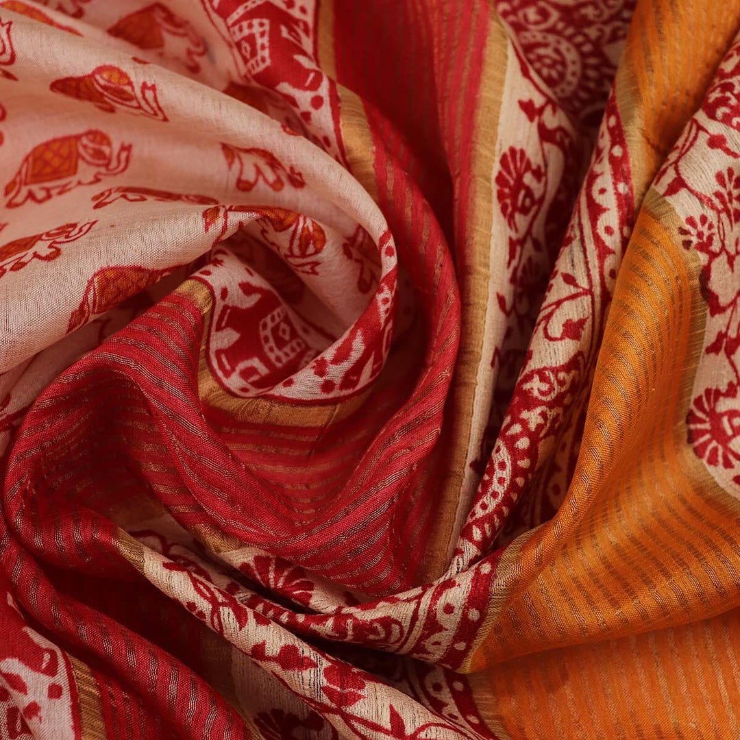 Handloom Sambalpuri Tusser Saree Handloom Saree_Tussser Silk Priyadarshini Handloom