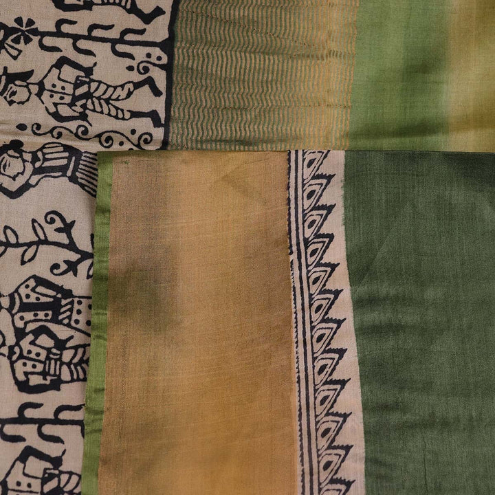 Handloom Sambalpuri Tusser Saree Handloom Saree_Tussser Silk Priyadarshini Handloom