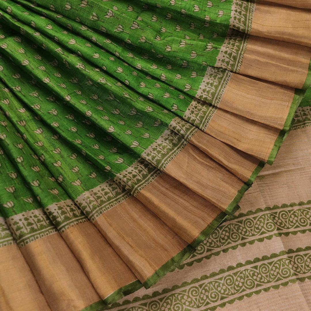 Handloom Sambalpuri Tusser Saree Handloom Saree_Tussser Silk Priyadarshini Handloom