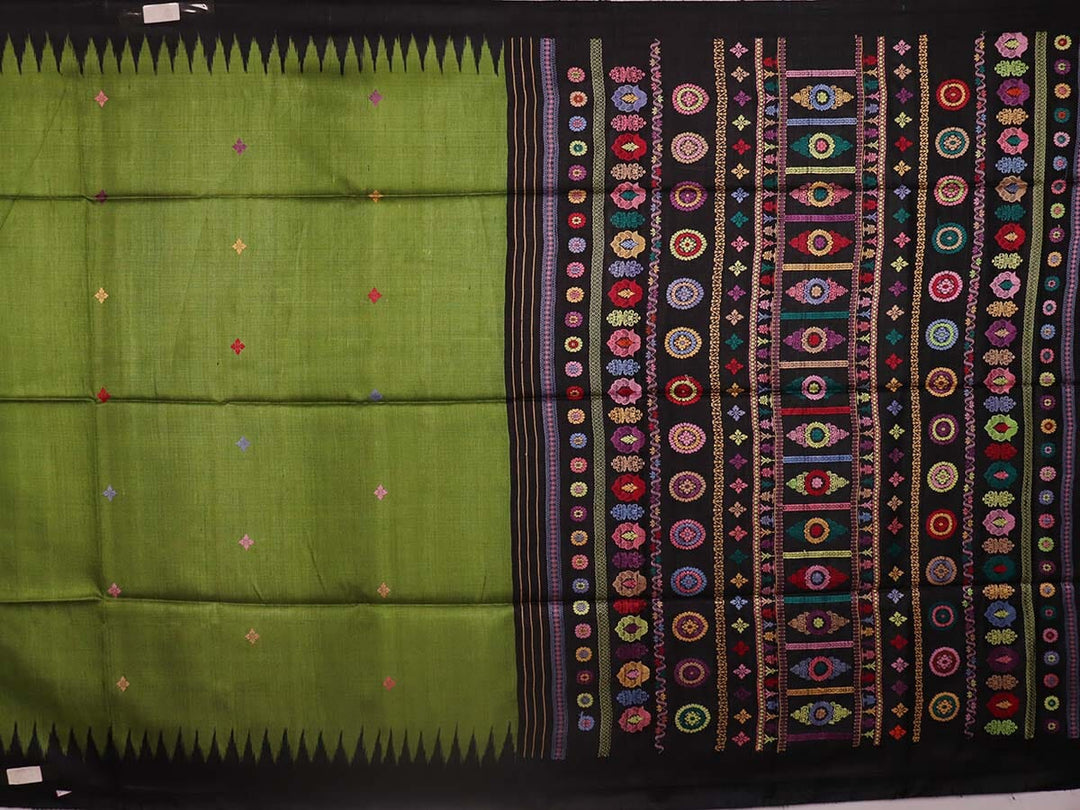 Handloom Sambalpuri Tusser Saree Handloom Saree_Tussser Silk Priyadarshini Handloom 