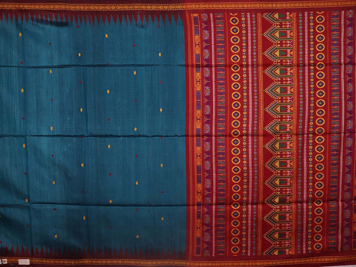 Handloom Sambalpuri Tusser Saree Handloom Saree_Tussser Silk Priyadarshini Handloom 