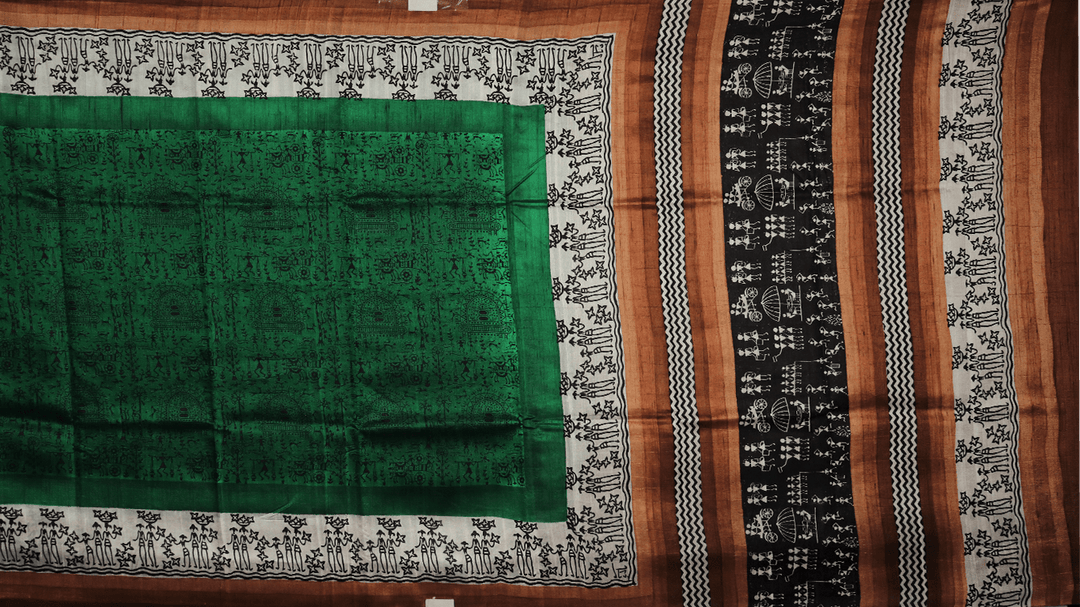 Handloom Sambalpuri Tusser Saree Handloom Saree_Tussser Silk Priyadarshini Handloom