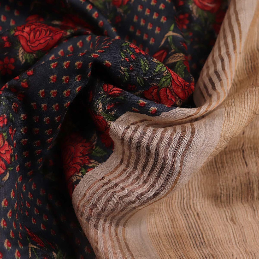 Handloom Sambalpuri Tusser Saree Handloom Saree_Tussser Silk Priyadarshini Handloom
