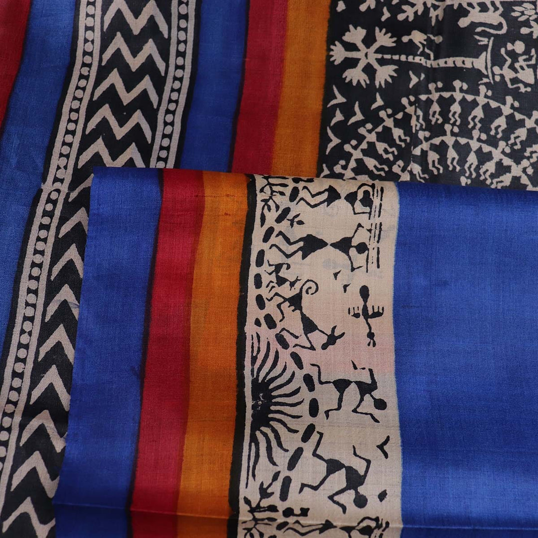 Handloom Sambalpuri Tusser Saree Handloom Saree_Tussser Silk Priyadarshini Handloom