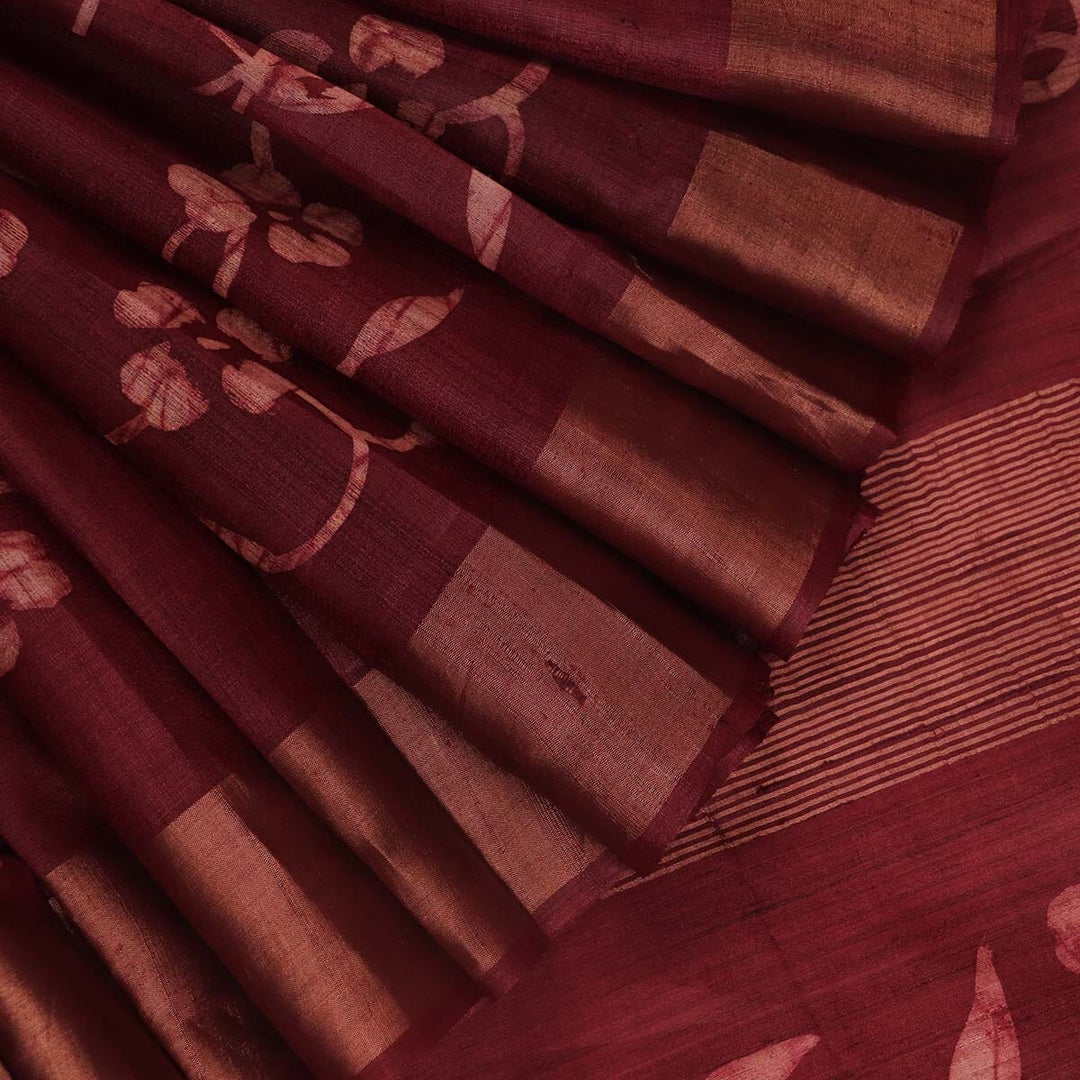 Handloom Sambalpuri Tusser Saree Handloom Saree_Tussser Silk Priyadarshini Handloom 