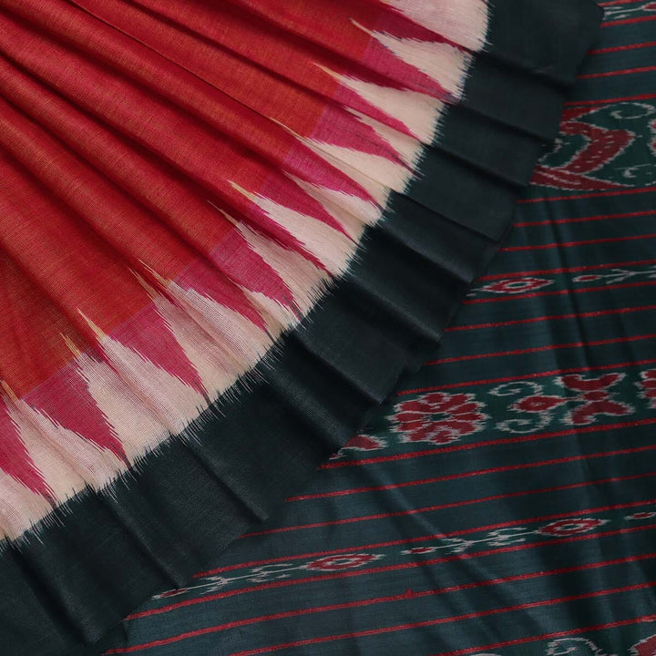 Handloom Sambalpuri Tusser Saree Handloom Saree_Tussser Silk Priyadarshini Handloom