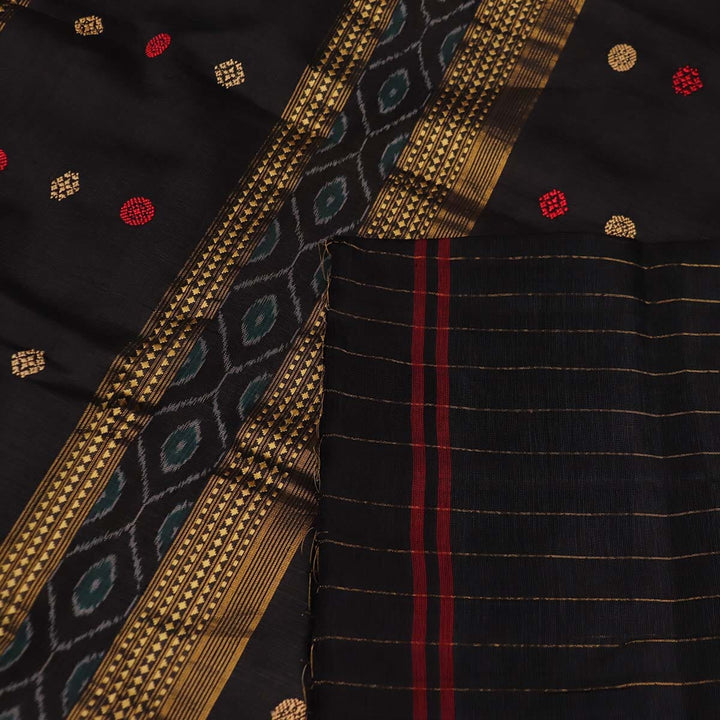 Handloom Sambalpuri Tusser Saree Handloom Saree_Tussser Silk Priyadarshini Handloom