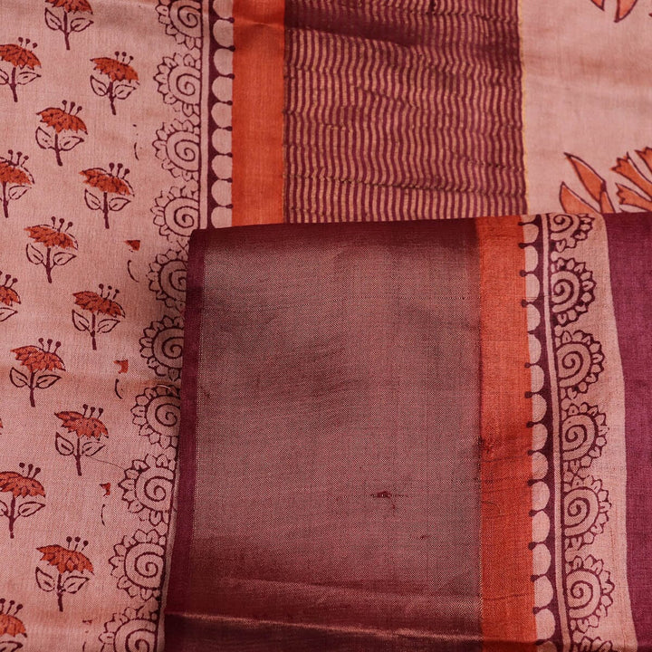 Handloom Sambalpuri Tusser Saree Handloom Saree_Tussser Silk Priyadarshini Handloom