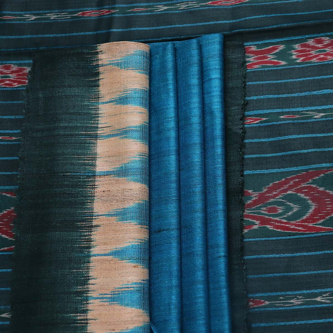 Handloom Sambalpuri Tusser Saree Handloom Saree_Tussser Silk Priyadarshini Handloom