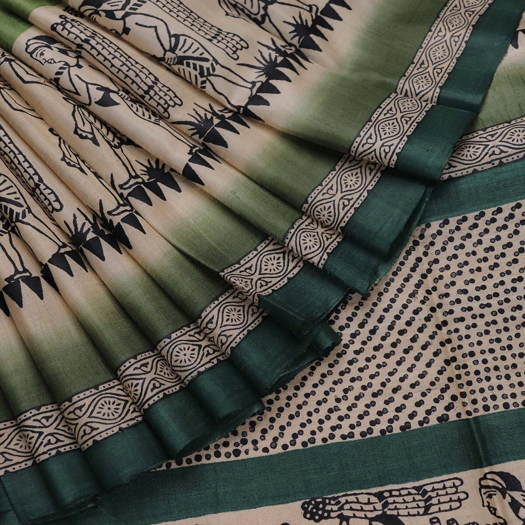 Handloom Sambalpuri Tusser Saree Handloom Saree_Tussser Silk Priyadarshini Handloom 