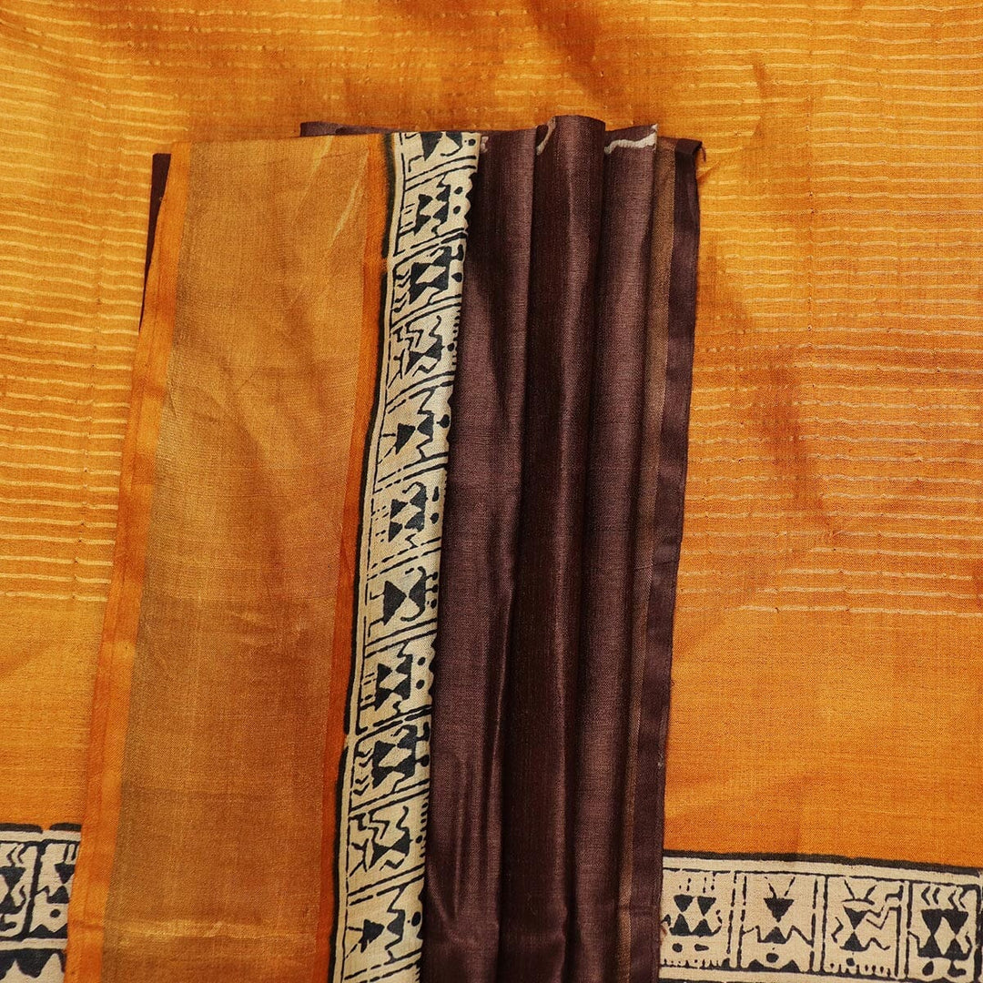 Handloom Sambalpuri Tusser Saree Handloom Saree_Tussser Silk Priyadarshini Handloom
