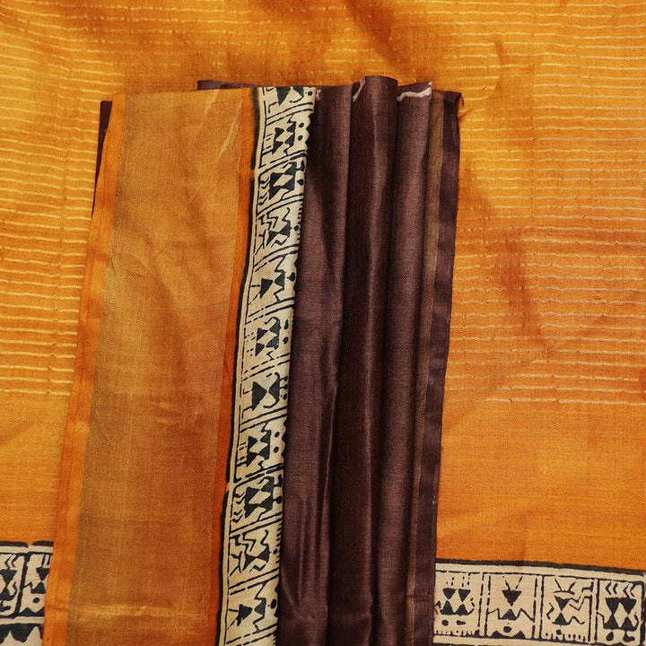 Handloom Sambalpuri Tusser Saree Handloom Saree_Tussser Silk Priyadarshini Handloom