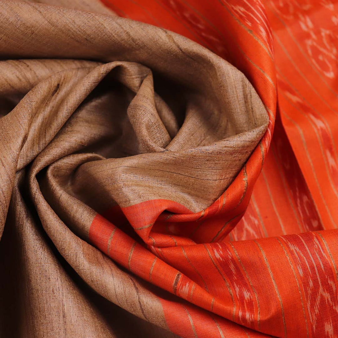 Handloom Sambalpuri Tusser Saree Handloom Saree_Tussser Silk Priyadarshini Handloom 