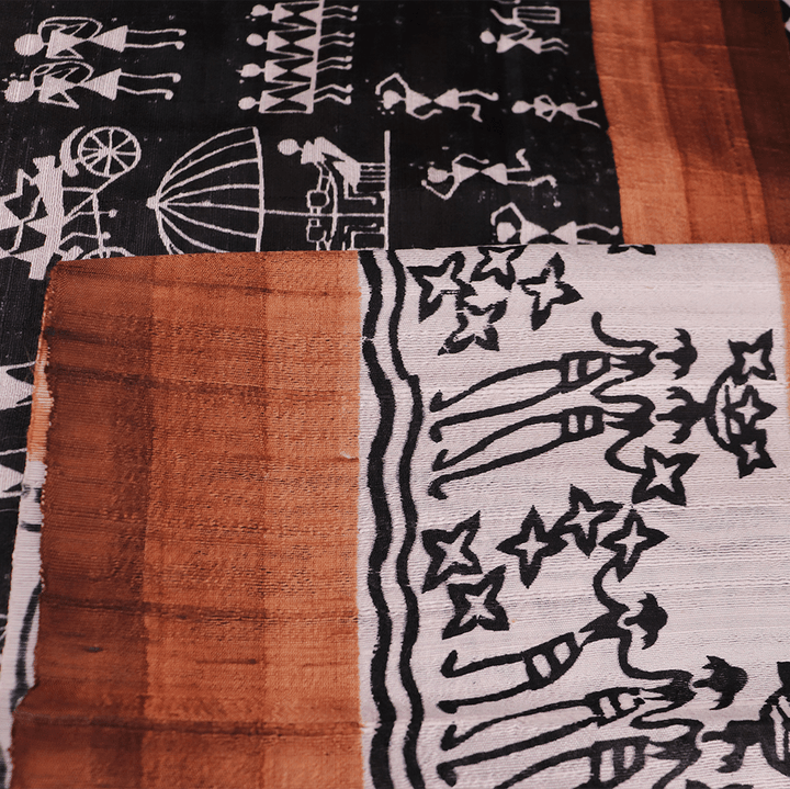 Handloom Sambalpuri Tusser Saree Handloom Saree_Tussser Silk Priyadarshini Handloom