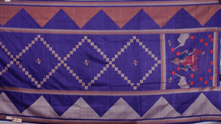 Handloom Sambalpuri Tusser Saree Handloom Saree_Tussser Silk Priyadarshini Handloom 