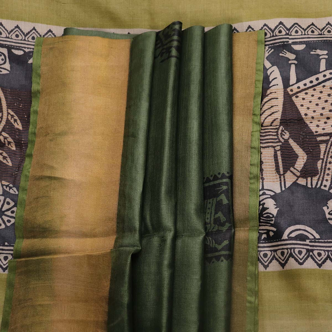 Handloom Sambalpuri Tusser Saree Handloom Saree_Tussser Silk Priyadarshini Handloom 