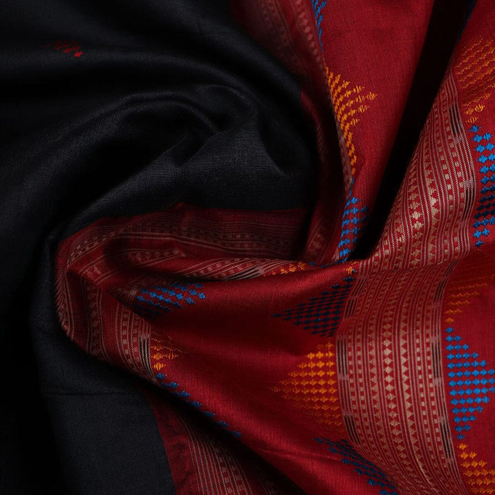 Handloom Sambalpuri Tusser Saree Handloom Saree_Tussser Silk Priyadarshini Handloom