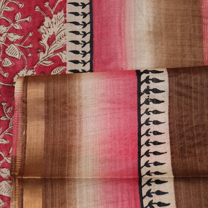 Handloom Sambalpuri Tusser Saree Handloom Saree_Tussser Silk Priyadarshini Handloom