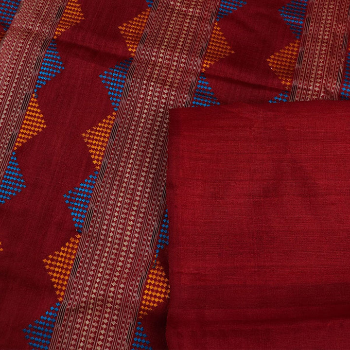 Handloom Sambalpuri Tusser Saree Handloom Saree_Tussser Silk Priyadarshini Handloom