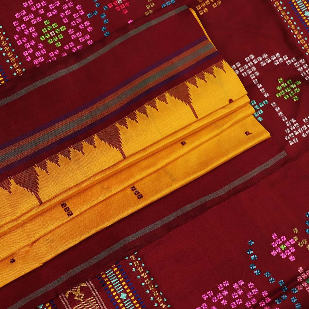 Handloom Sambalpuri Tusser Saree Handloom Saree_Tussser Silk Priyadarshini Handloom