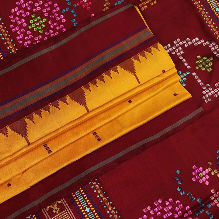 Handloom Sambalpuri Tusser Saree Handloom Saree_Tussser Silk Priyadarshini Handloom