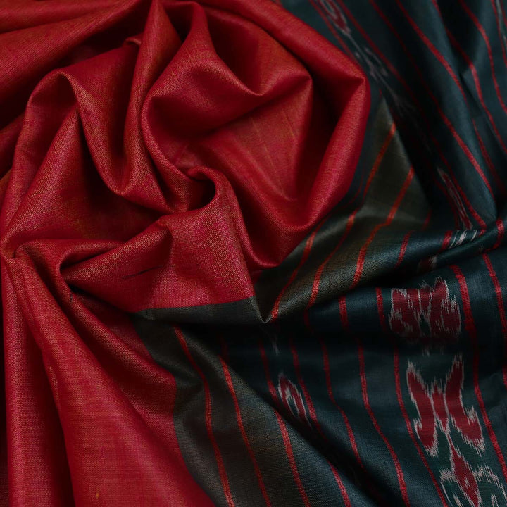 Handloom Sambalpuri Tusser Saree Handloom Saree_Tussser Silk Priyadarshini Handloom