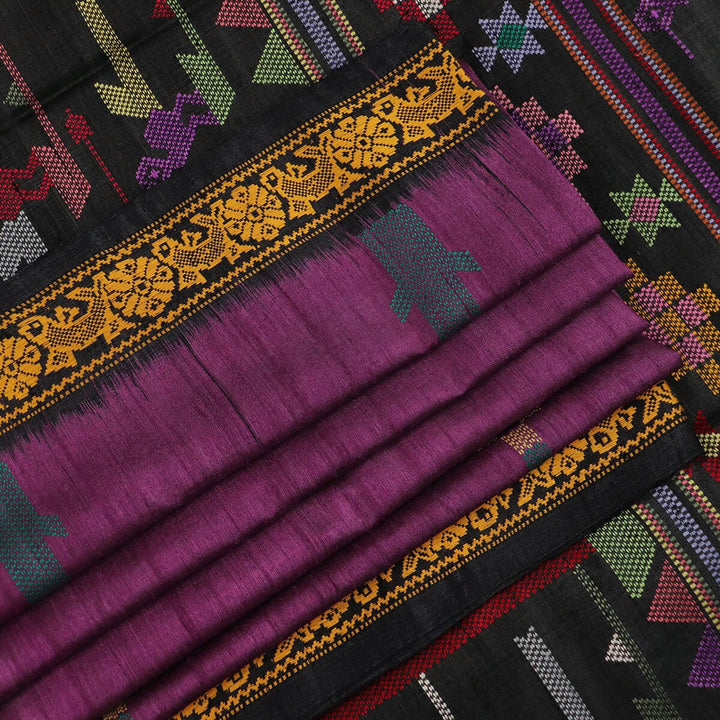 Handloom Sambalpuri Tusser Saree Handloom Saree_Tussser Silk Priyadarshini Handloom