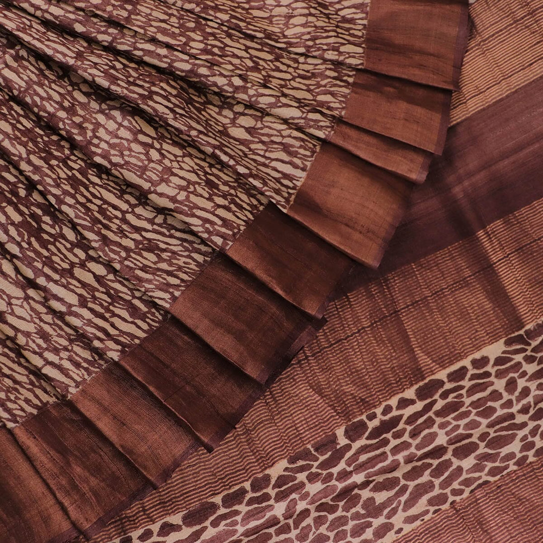 Handloom Sambalpuri Tusser Saree Handloom Saree_Tussser Silk Priyadarshini Handloom