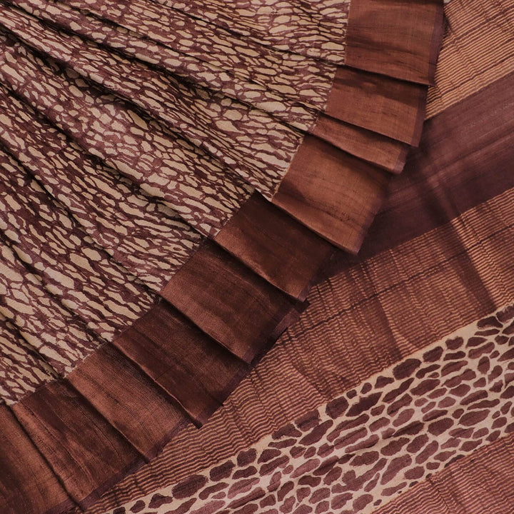 Handloom Sambalpuri Tusser Saree Handloom Saree_Tussser Silk Priyadarshini Handloom