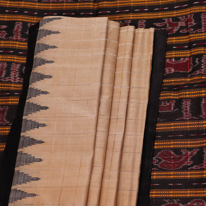 Handloom Sambalpuri Tusser Saree Handloom Saree_Tussser Silk Priyadarshini Handloom