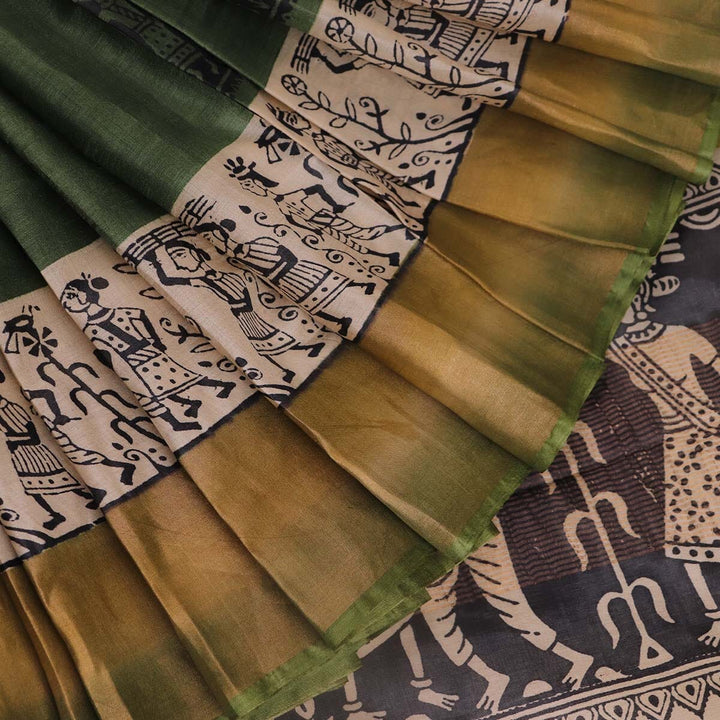 Handloom Sambalpuri Tusser Saree Handloom Saree_Tussser Silk Priyadarshini Handloom