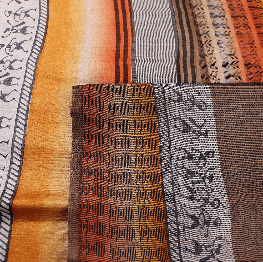 Handloom Sambalpuri Tusser Saree Handloom Saree_Tussser Silk Priyadarshini Handloom