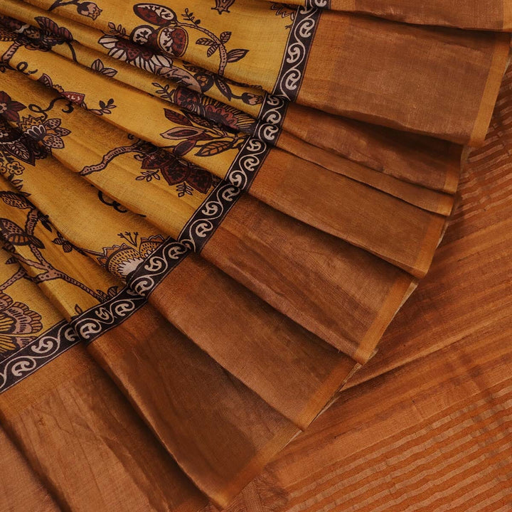 Handloom Sambalpuri Tusser Saree Handloom Saree_Tussser Silk Priyadarshini Handloom
