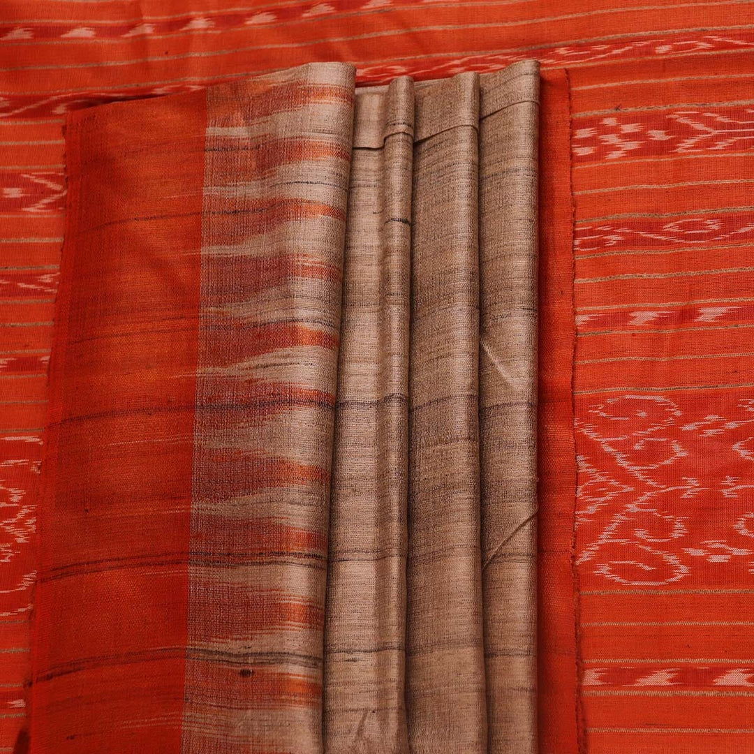 Handloom Sambalpuri Tusser Saree Handloom Saree_Tussser Silk Priyadarshini Handloom 