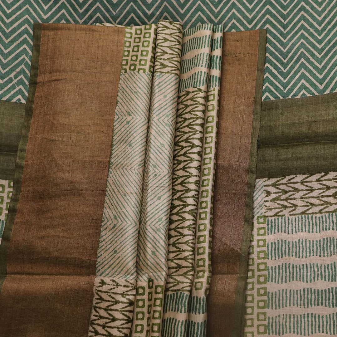 Handloom Sambalpuri Tusser Saree Handloom Saree_Tussser Silk Priyadarshini Handloom