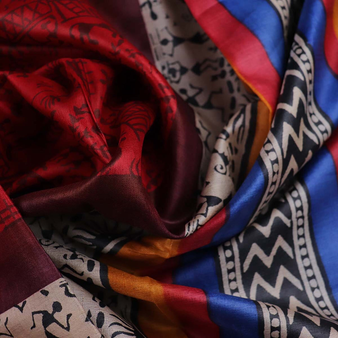 Handloom Sambalpuri Tusser Saree Handloom Saree_Tussser Silk Priyadarshini Handloom