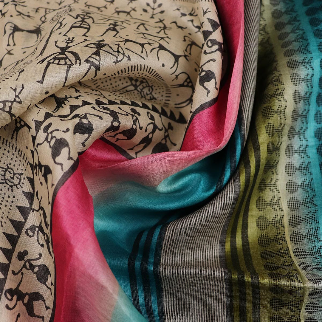 Handloom Sambalpuri Tusser Saree Handloom Saree_Tussser Silk Priyadarshini Handloom