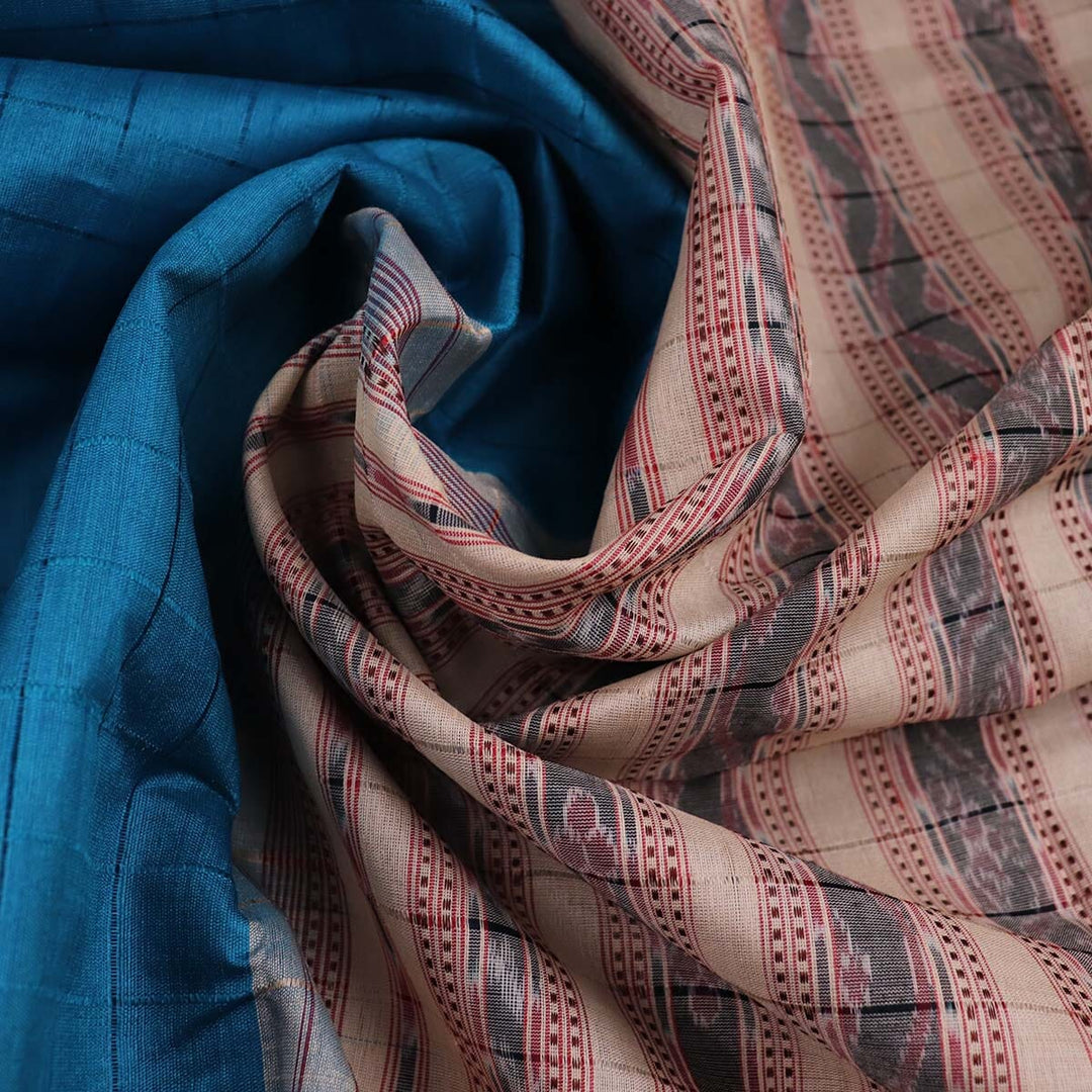 Handloom Sambalpuri Tusser Saree Handloom Saree_Tussser Silk Priyadarshini Handloom