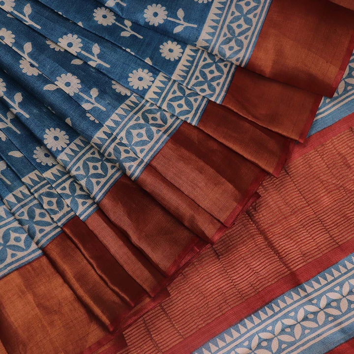 Handloom Sambalpuri Tusser Saree Handloom Saree_Tussser Silk Priyadarshini Handloom