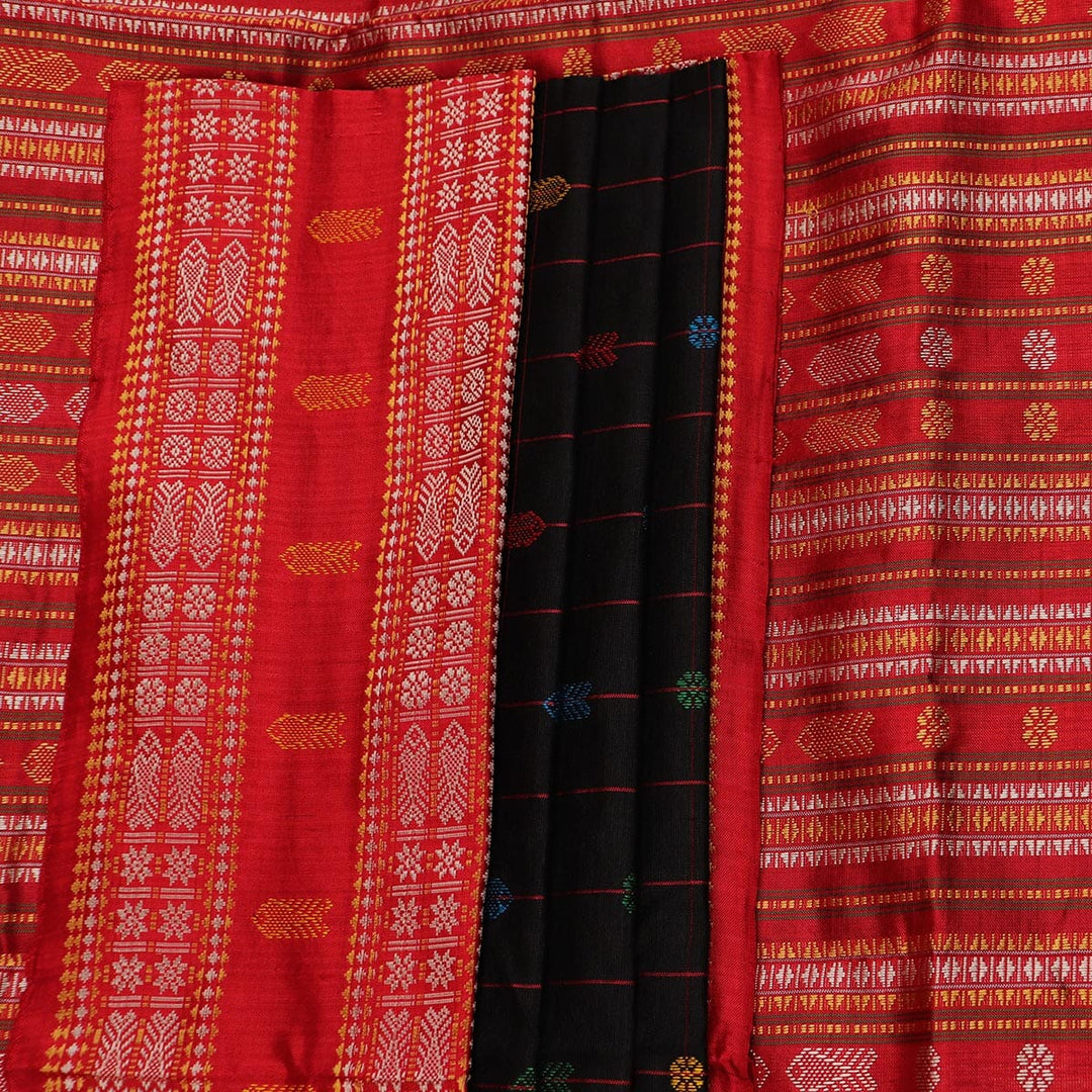 Handloom Sambalpuri Tusser Saree Handloom Saree_Tussser Silk Priyadarshini Handloom
