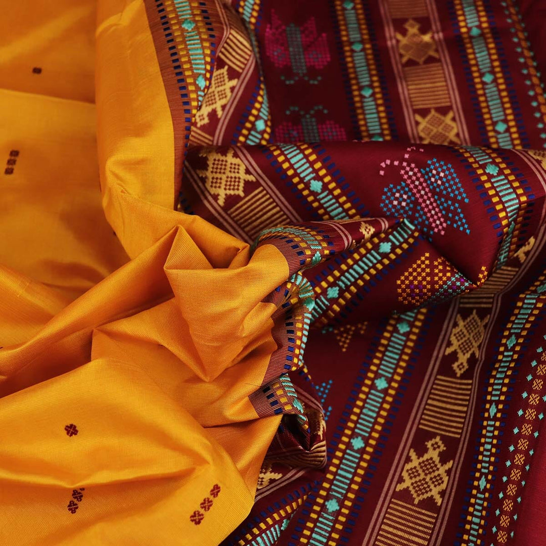 Handloom Sambalpuri Tusser Saree Handloom Saree_Tussser Silk Priyadarshini Handloom