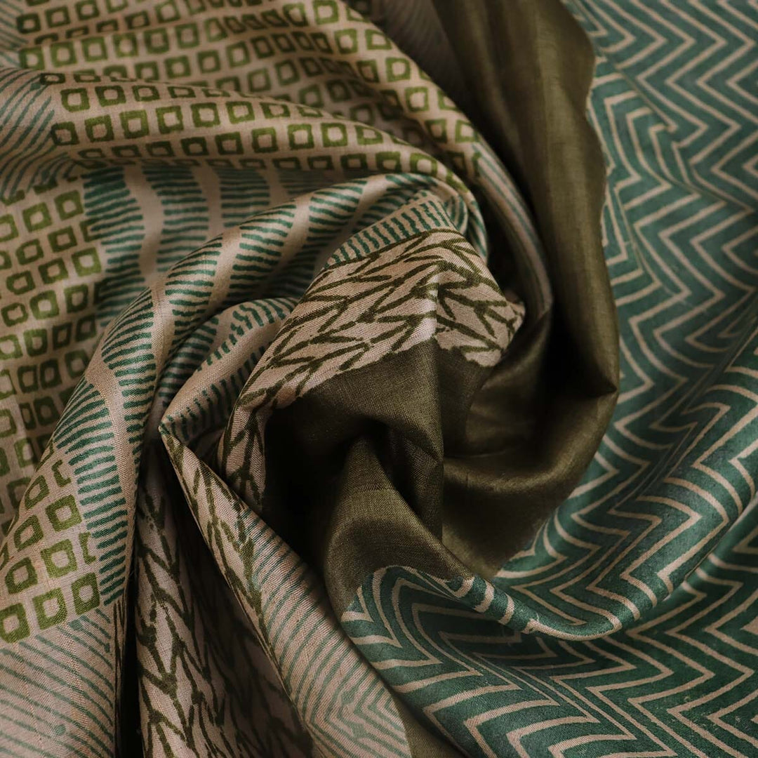 Handloom Sambalpuri Tusser Saree Handloom Saree_Tussser Silk Priyadarshini Handloom