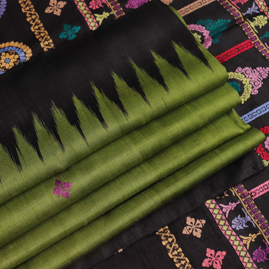 Handloom Sambalpuri Tusser Saree Handloom Saree_Tussser Silk Priyadarshini Handloom