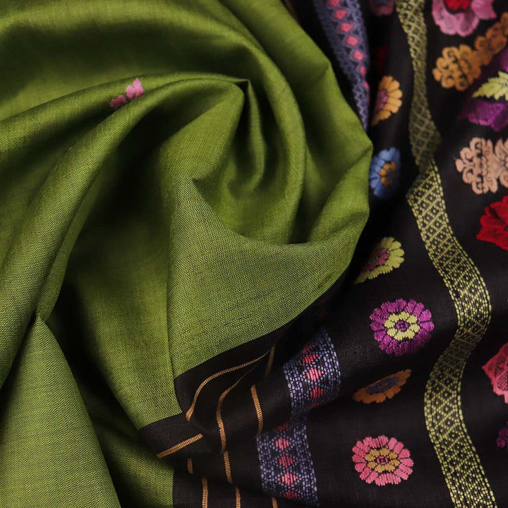 Handloom Sambalpuri Tusser Saree Handloom Saree_Tussser Silk Priyadarshini Handloom